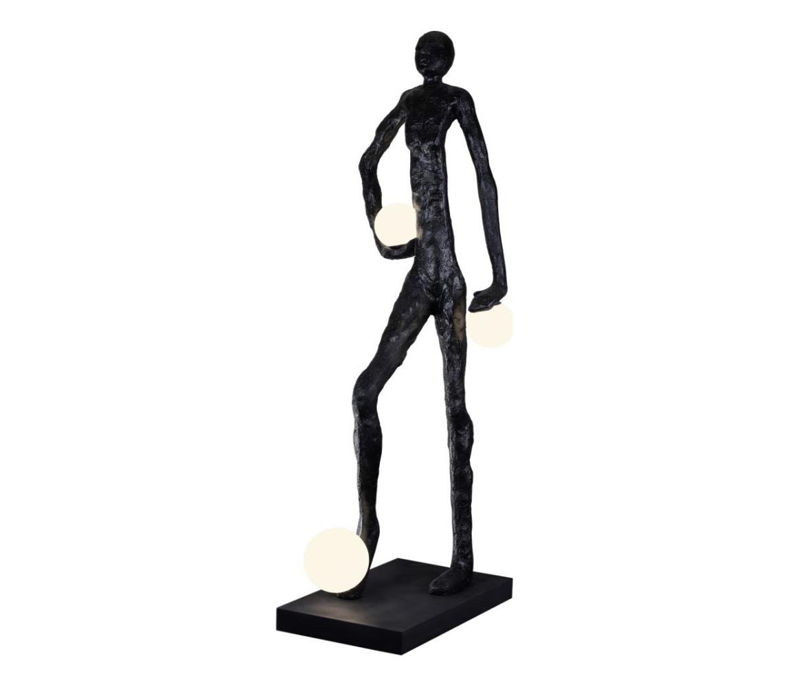  08805XL - Stojací lampa SILUETTE 3xE27/60W/230V 185 cm Aura 08805XL