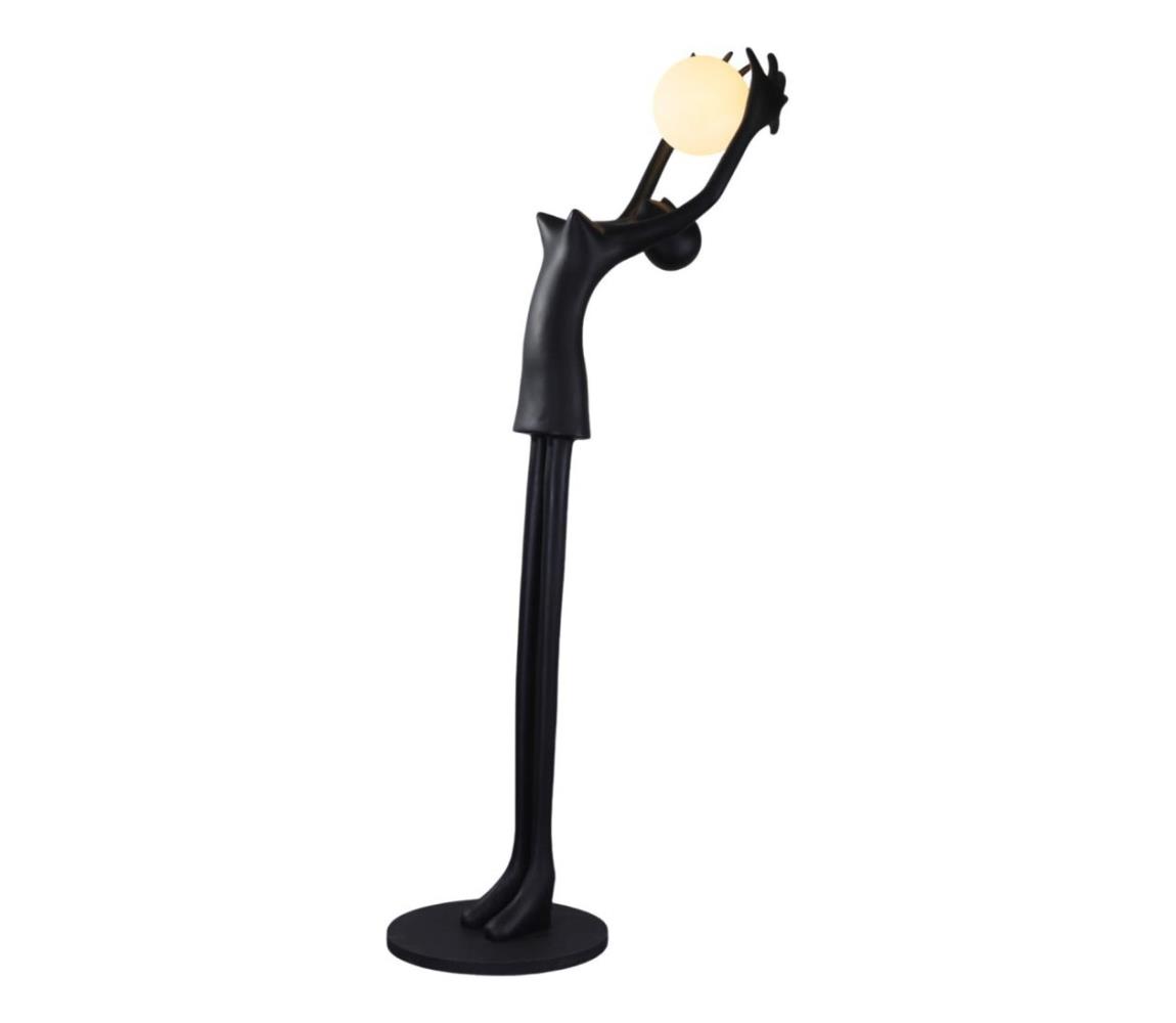  08812XL - Stojací lampa SILUETTE 1xE27/25W/230V 210 cm Human Girl 08812XL