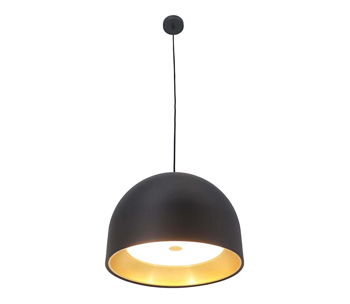  113007 - Lustr na lanku GRAVITY 3xE27/7W/230V černá 113007