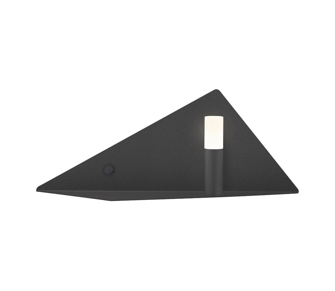  141012 - LED Nástěnné svítidlo TRIGON LED/3W/230V černá 141012