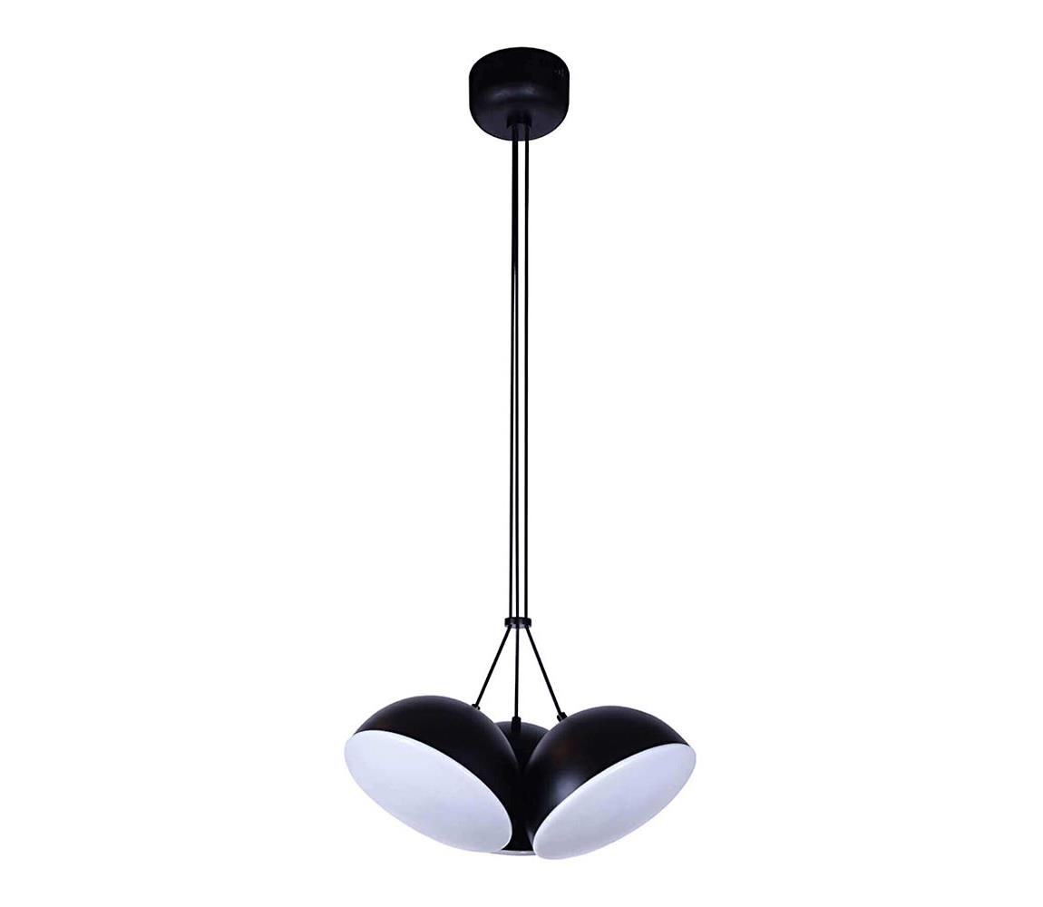  143000 - LED Lustr na lanku CROWD 3xLED/20W/230V černá 143000