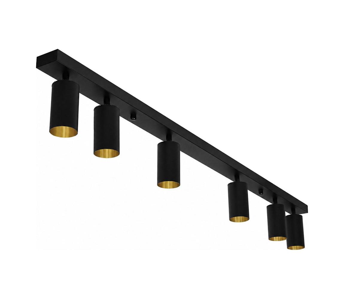  Bodové svítidlo FILO 6xGU10/30W/230V černá/zlatá SKU046985