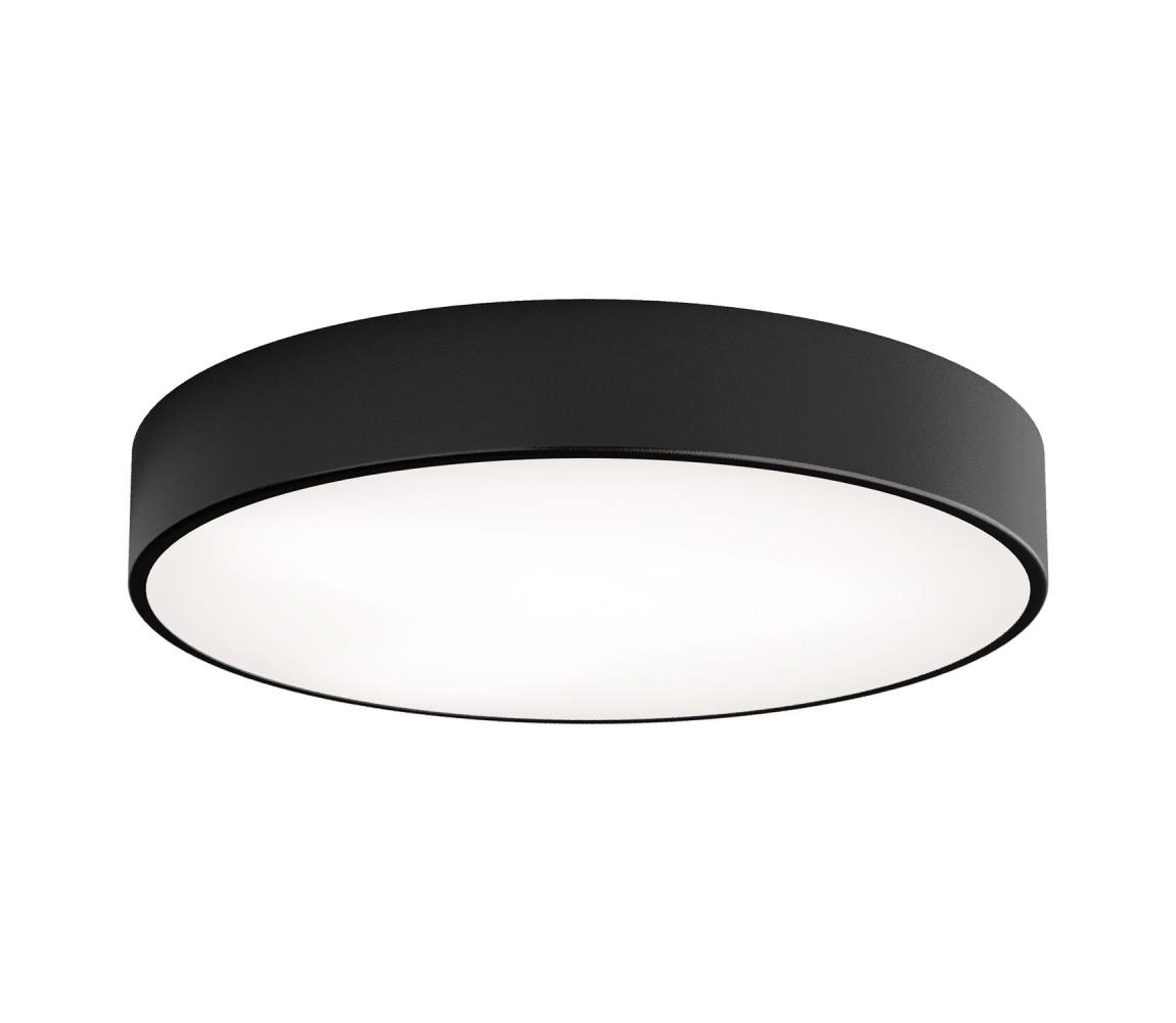  Koupelnové stropní svítidlo CLEO 4xE27/24W/230V pr. 50 cm černá IP54 5907623601001