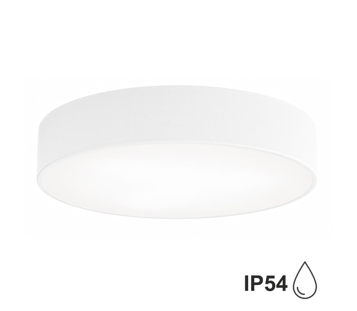  Koupelnové stropní svítidlo se senzorem CLEO 3xE27/24W/230V pr. 40 cm bílá IP54 5907623600066