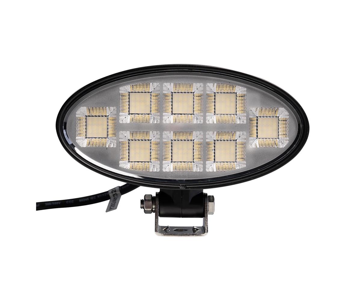  LED Bodové svítidlo pro automobil BLACK LED/160W/10-30V IP69 5700K oválný TT.13417