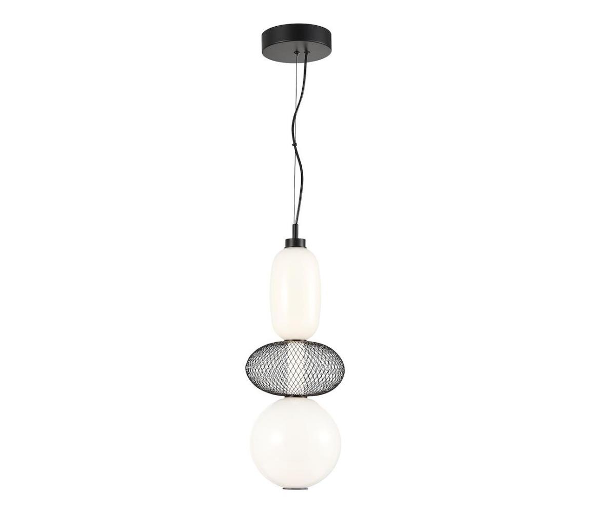  LED Lustr na lanku ARAME LED/23W/230V pr. 22 cm černá ML1433