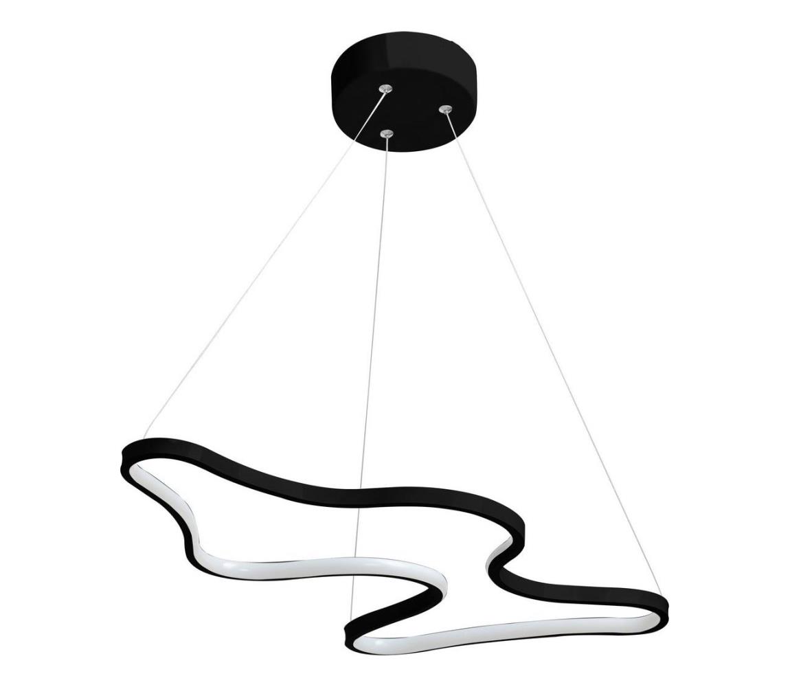  LED Lustr na lanku ARTISAN LED/36W/230V 4000K černá 166PRG1211