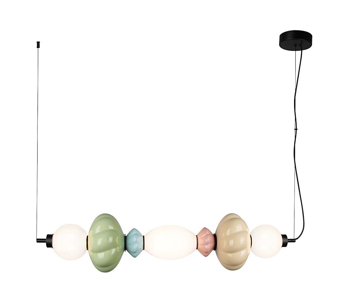  LED Lustr na lanku ASCOLI LED/24W/230V pestrobarevná ML1421