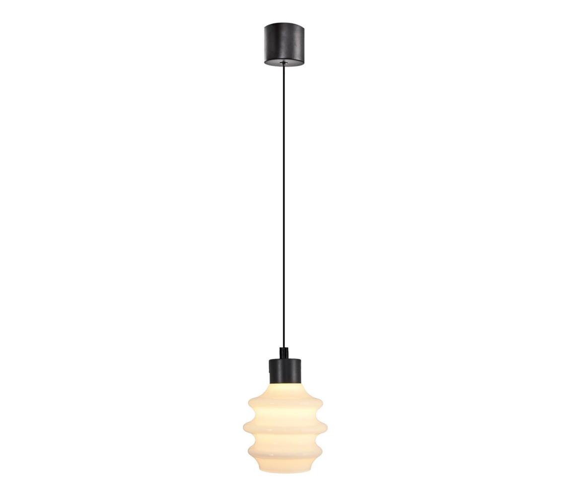  LED Lustr na lanku CACTUS LED/3W/230V 3000K černá/bílá 414LRC1976