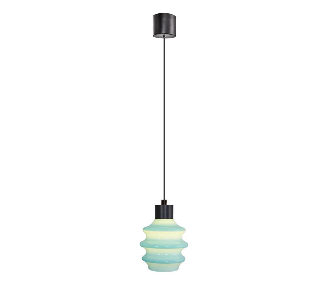  LED Lustr na lanku CACTUS LED/3W/230V 3000K černá/modrá 414LRC1978