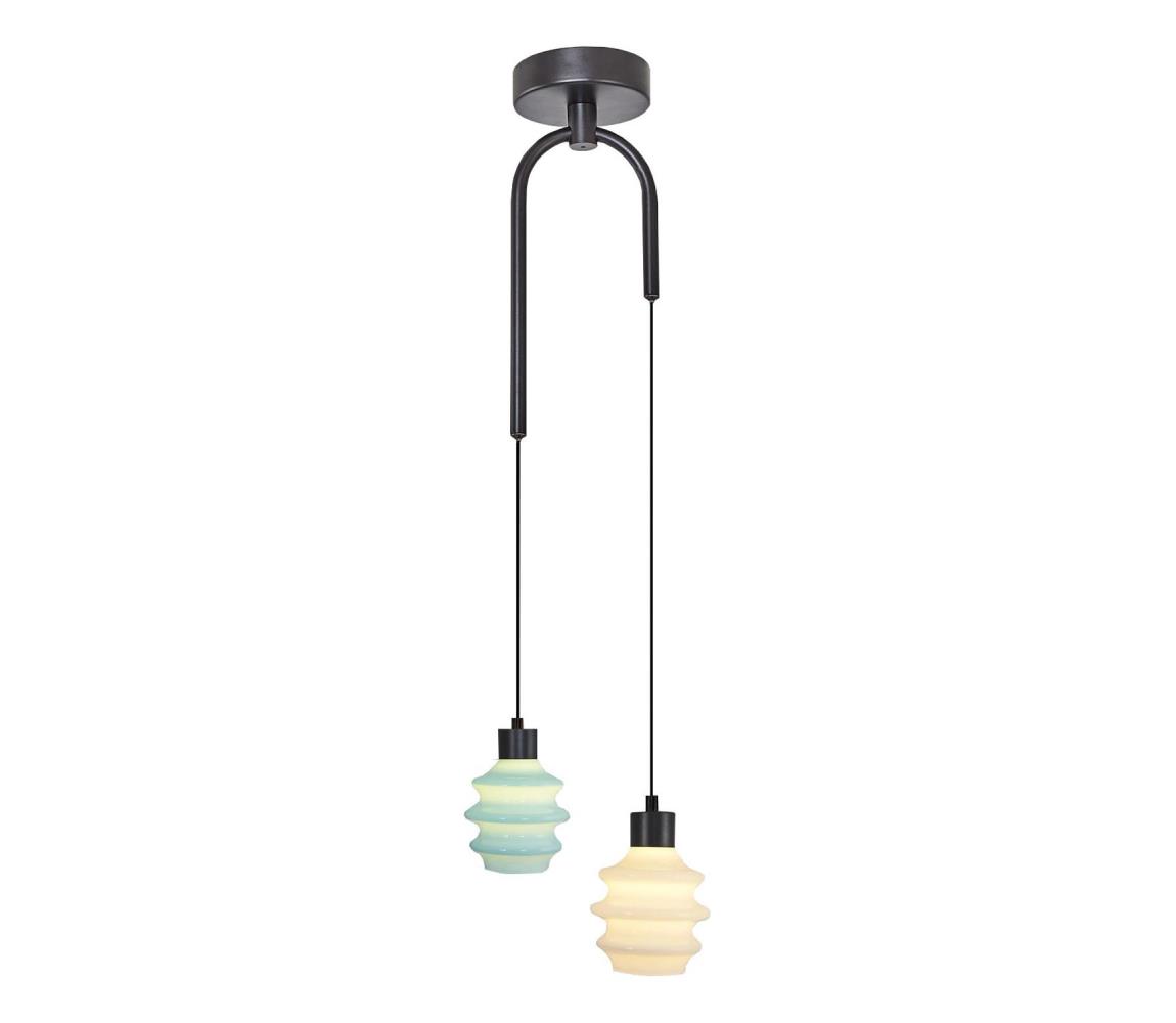  LED Lustr na lanku CACTUS LED/6W/230V 3000K zelená/bílá 414LRC2015