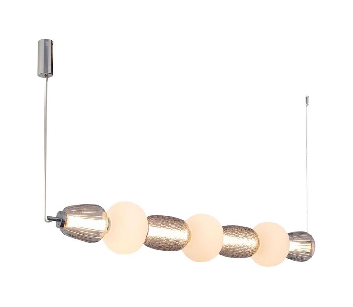  LED Lustr na lanku CARO LED/42W/230V chrom ML0366