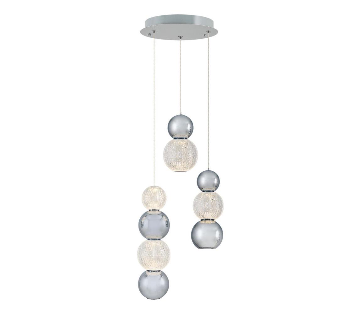  LED Lustr na lanku CREMONA LED/17W/230V 3000K matný chrom 414LRC1391