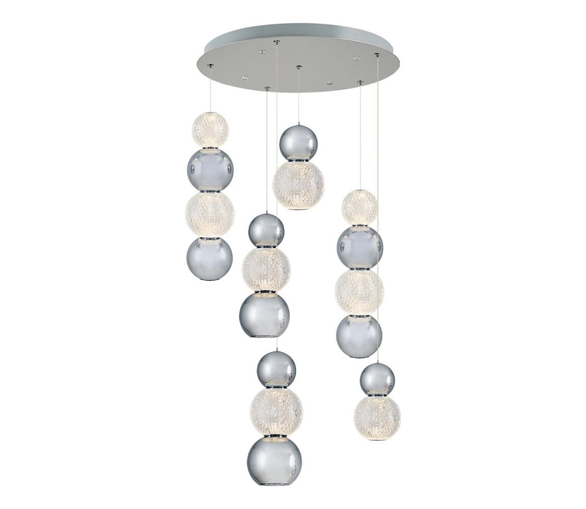  LED Lustr na lanku CREMONA LED/34W/230V 3000K matný chrom 414LRC1395