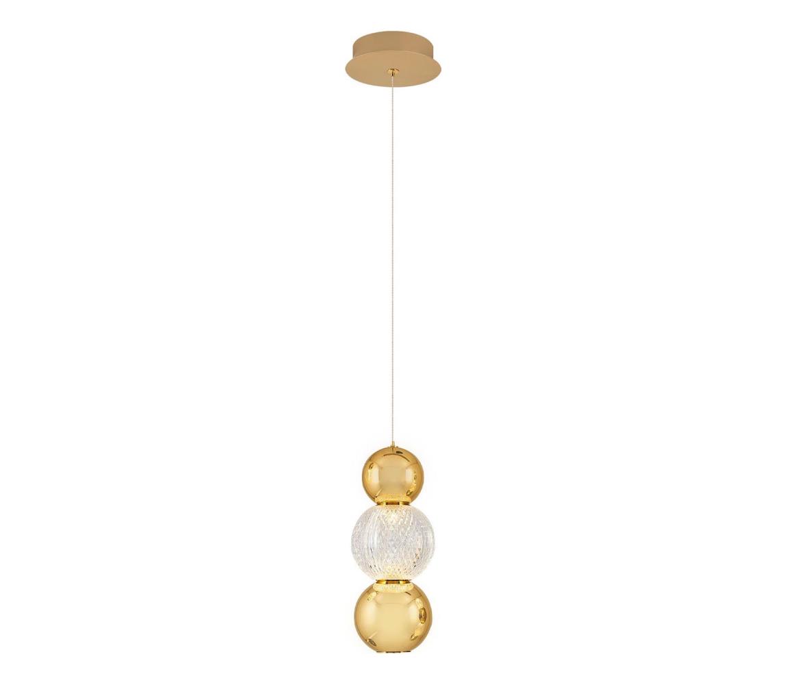  LED Lustr na lanku CREMONA LED/5W/230V 3000K zlatá 414LRC1407