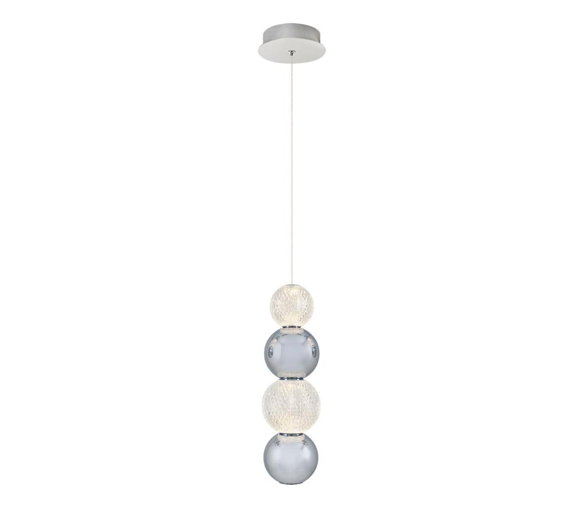  LED Lustr na lanku CREMONA LED/7W/230V 3000K matný chrom 414LRC1408