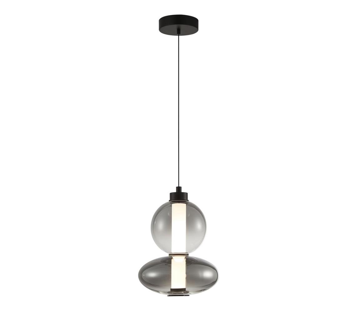  LED Lustr na lanku DAPHNE LED/12W/230V šedá ML0344