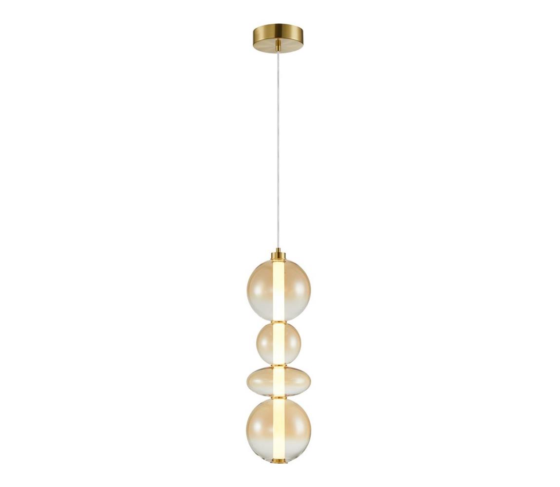  LED Lustr na lanku DAPHNE LED/36W/230V zlatá ML0346