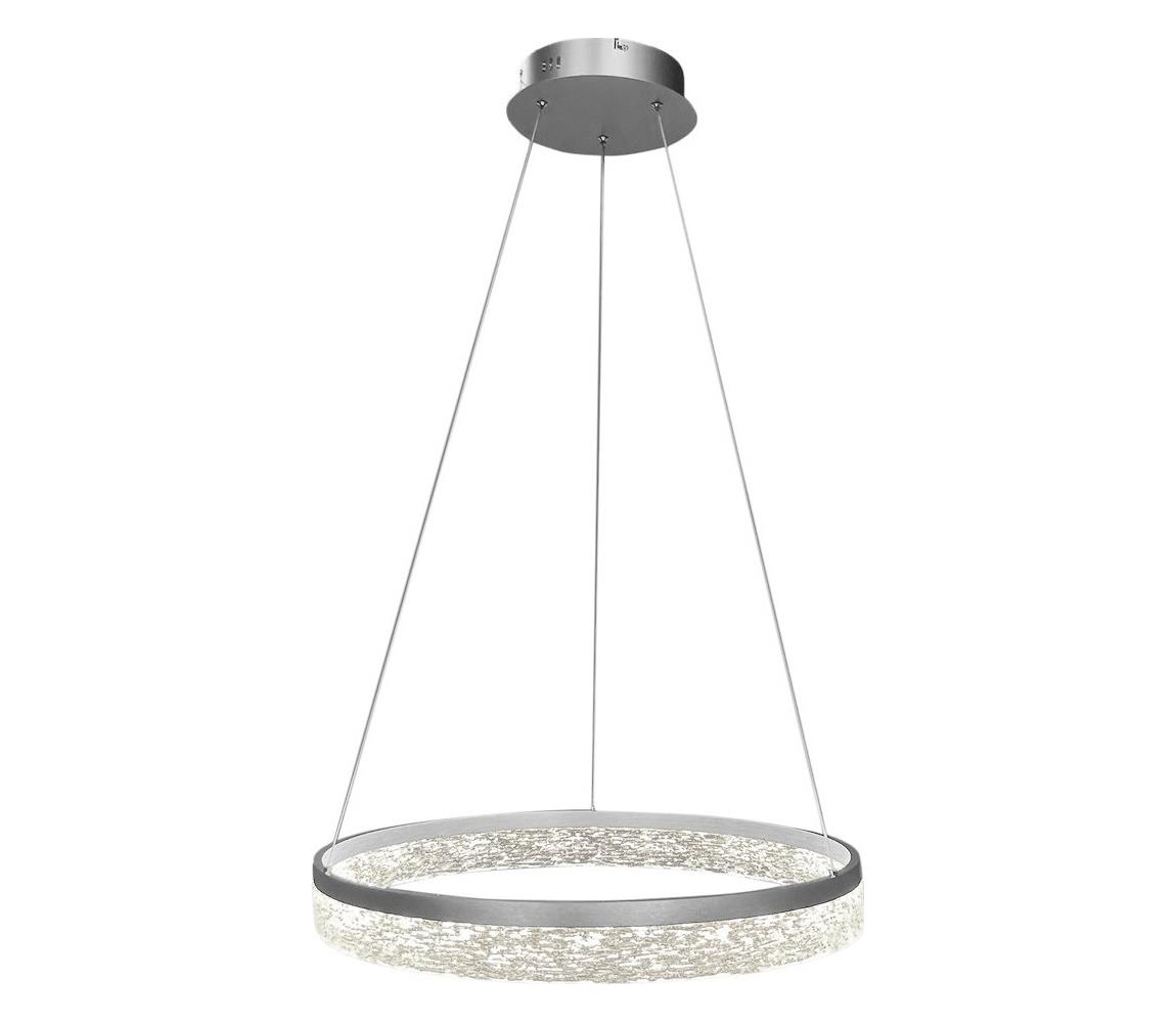  LED Lustr na lanku GALA LED/25W/230V pr. 50 cm stříbrná ML2242