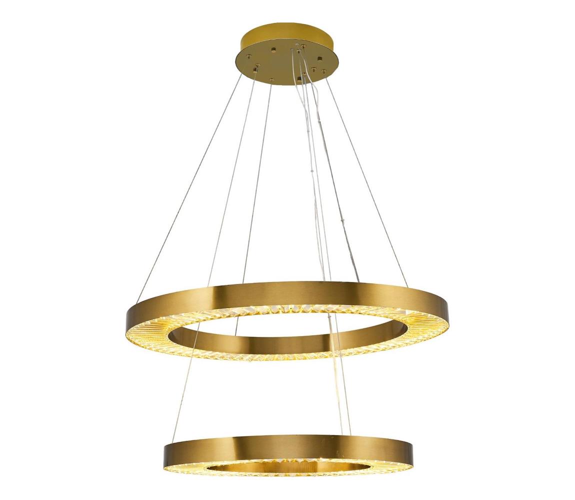  LED Lustr na lanku JESI LED/140W/230V 3000K pr. 100 cm bronzová 701CHD1384