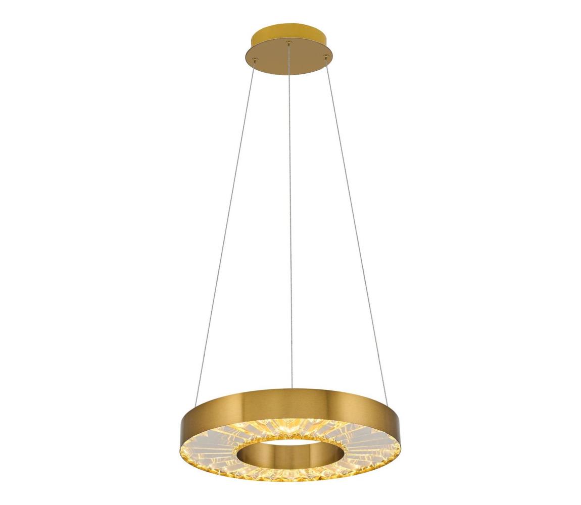  LED Lustr na lanku JESI LED/35W/230V 3000K pr. 40 cm bronzová 701CHD1388