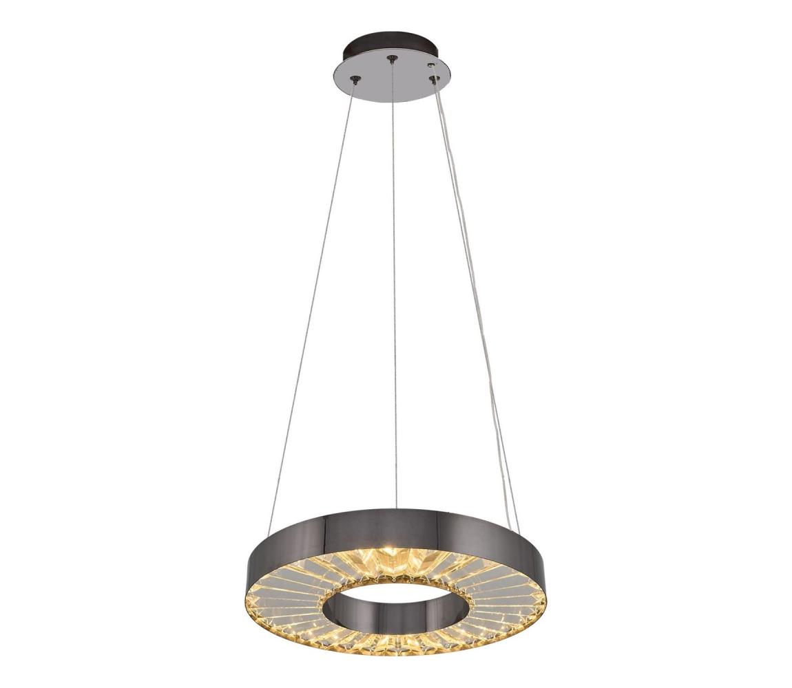  LED Lustr na lanku JESI LED/35W/230V 3000K pr. 40 cm stříbrná 701CHD1389