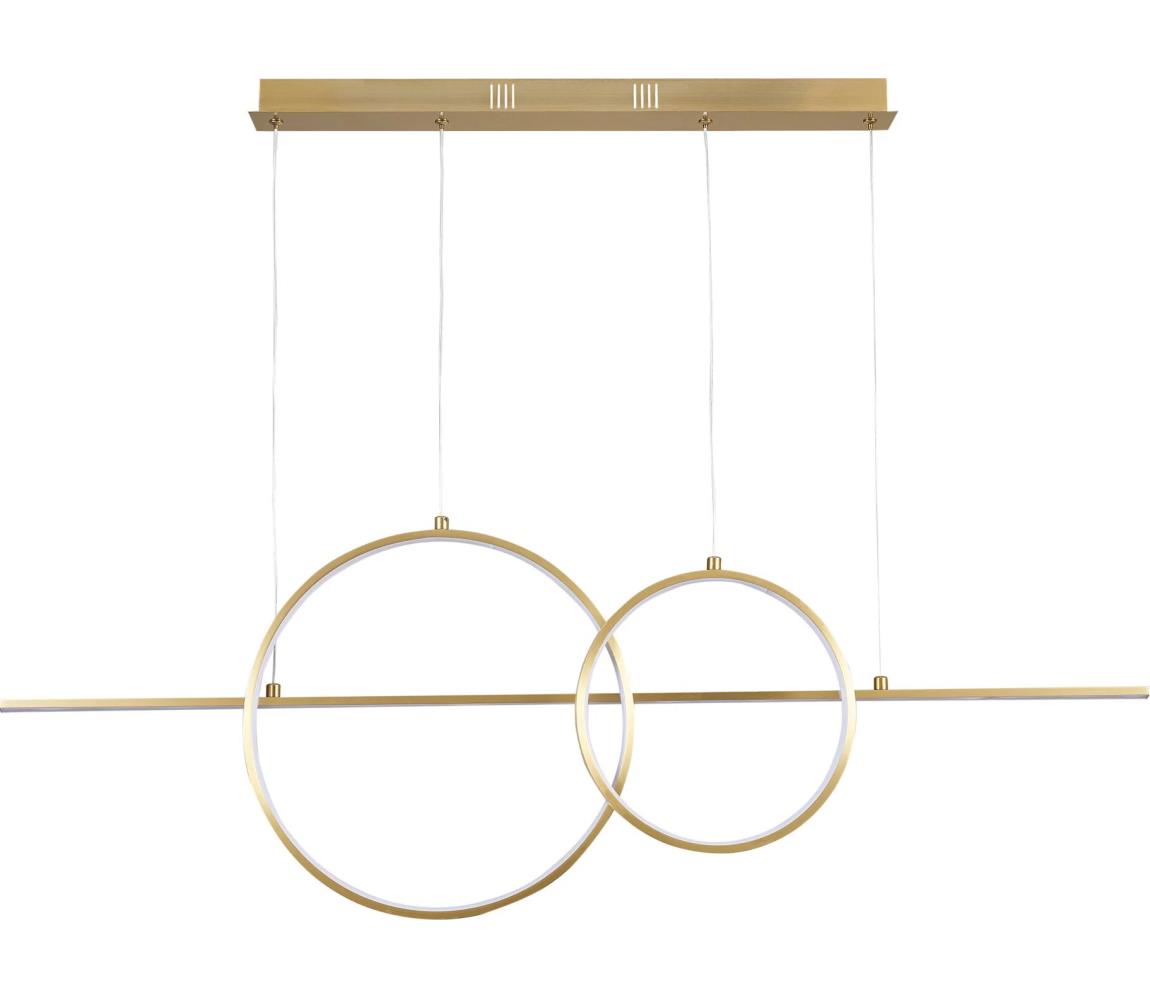  LED Lustr na lanku LAURA LED/42W/230V zlatá 331809