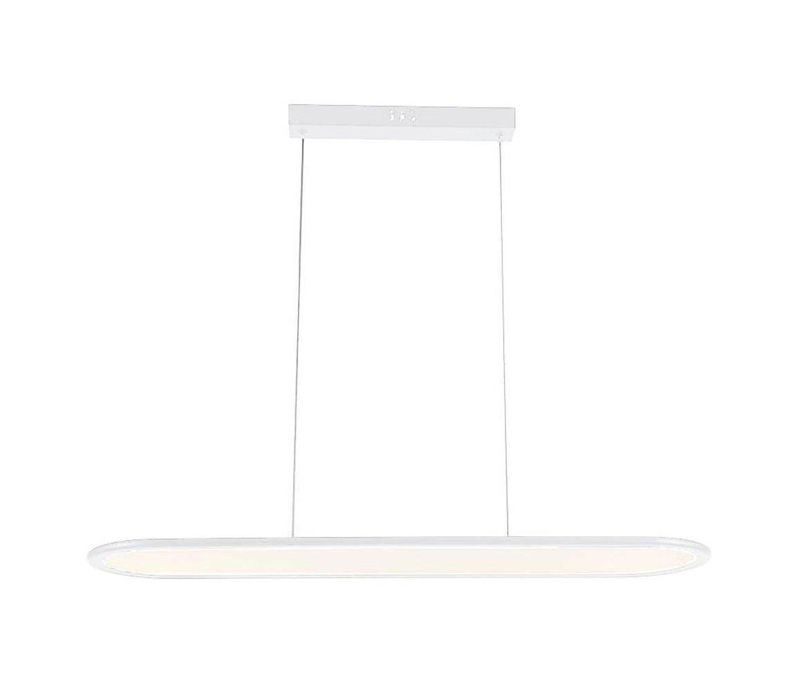  LED Lustr na lanku LED/24W/230V 4000K bílá 10047