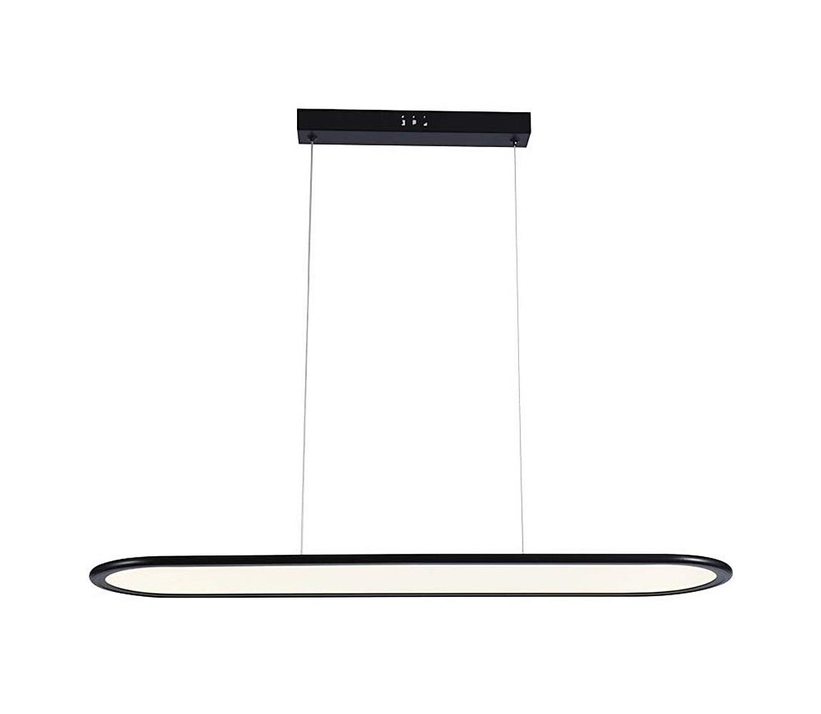  LED Lustr na lanku LED/24W/230V 4000K černá 10045