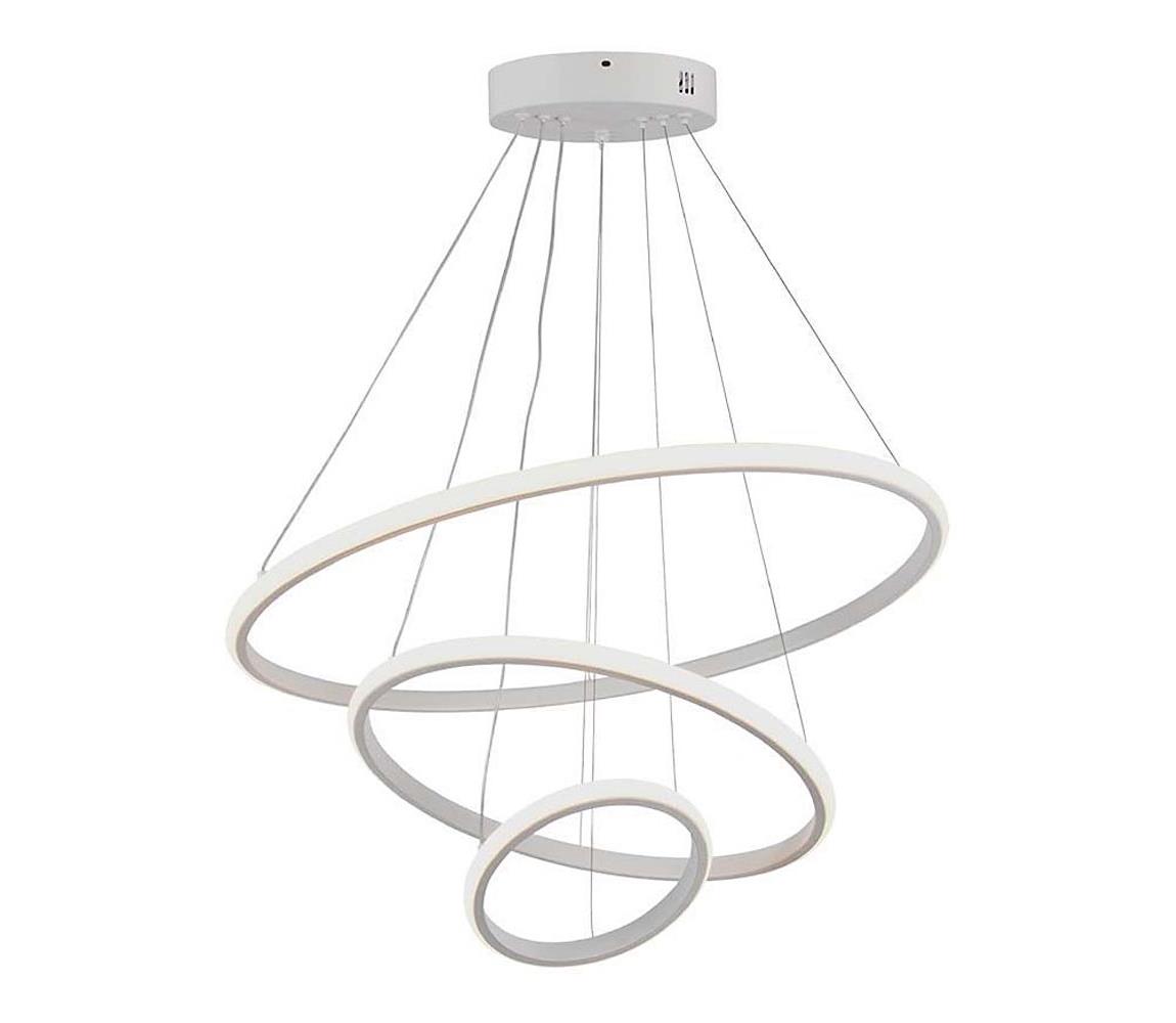  LED Lustr na lanku LED/32W/230V 3000K bílá 8018