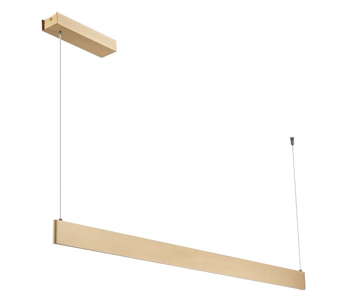  LED Lustr na lanku LINEA LED/36W/230V 3000/4000/5700K CRI 90 zlatá ML1785