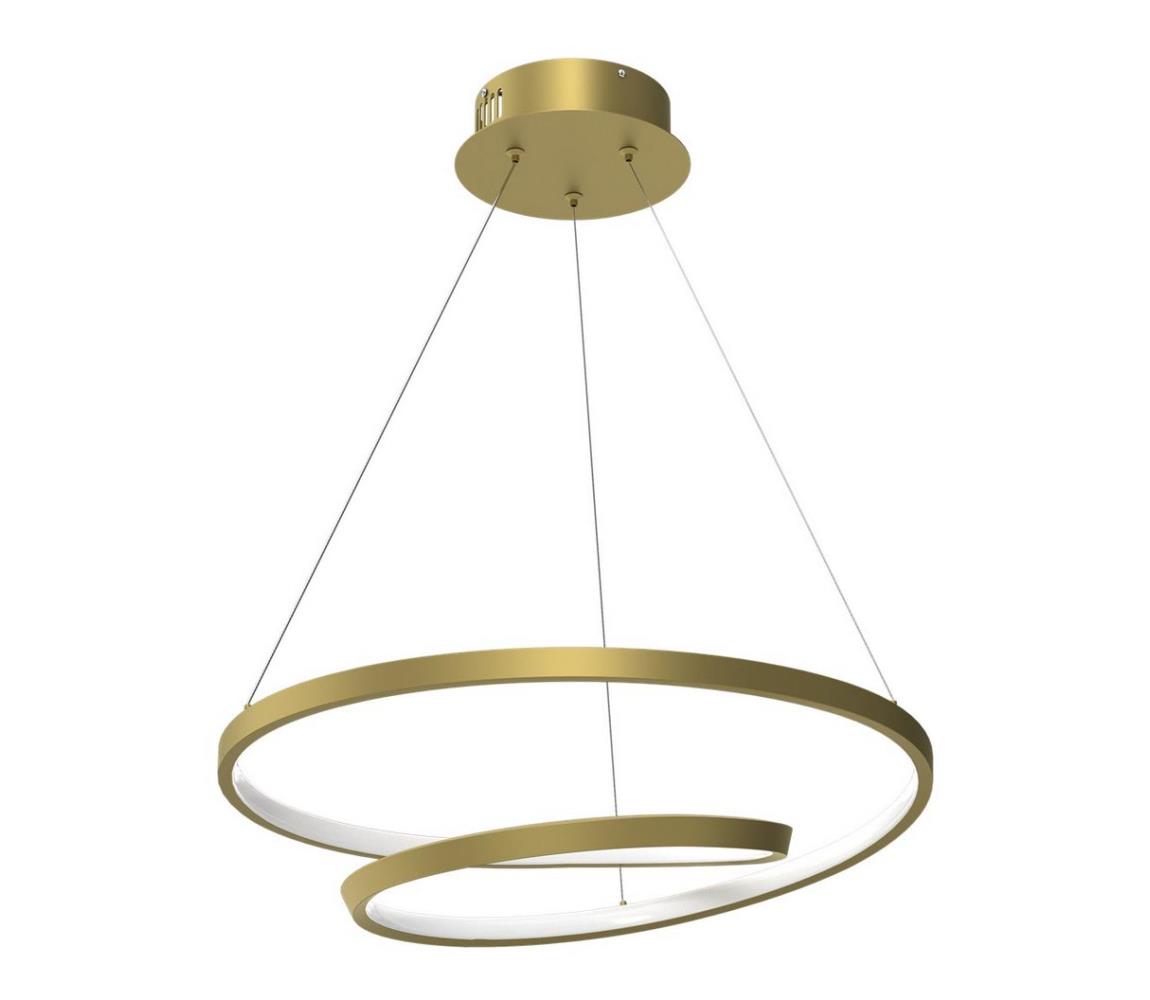  LED Lustr na lanku LUCERO LED/48W/230V zlatá ML7950