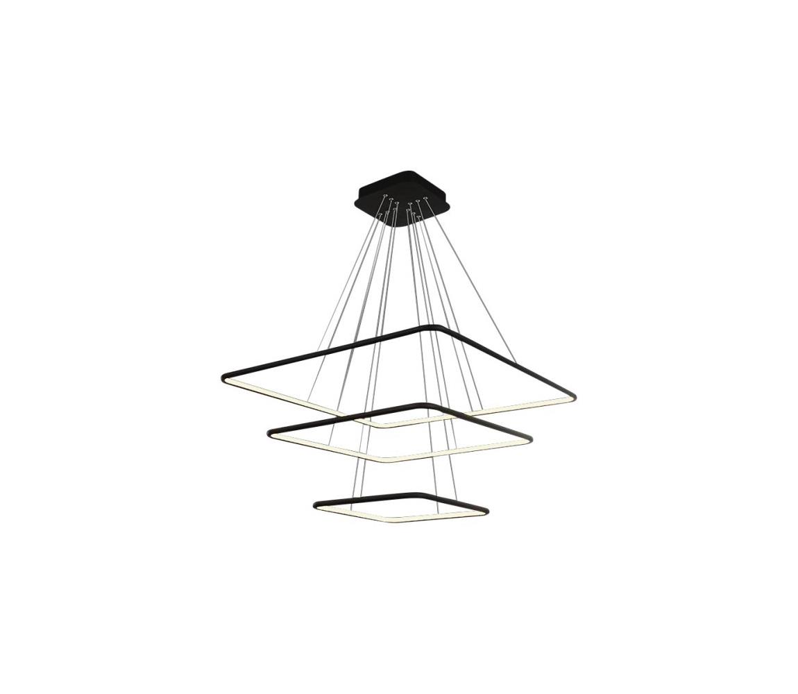  LED Lustr na lanku NIX LED/117W/230V černá ML519