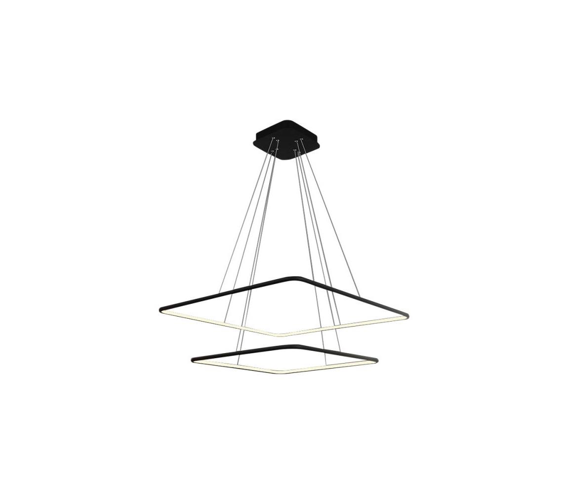  LED Lustr na lanku NIX LED/50W/230V černá 
