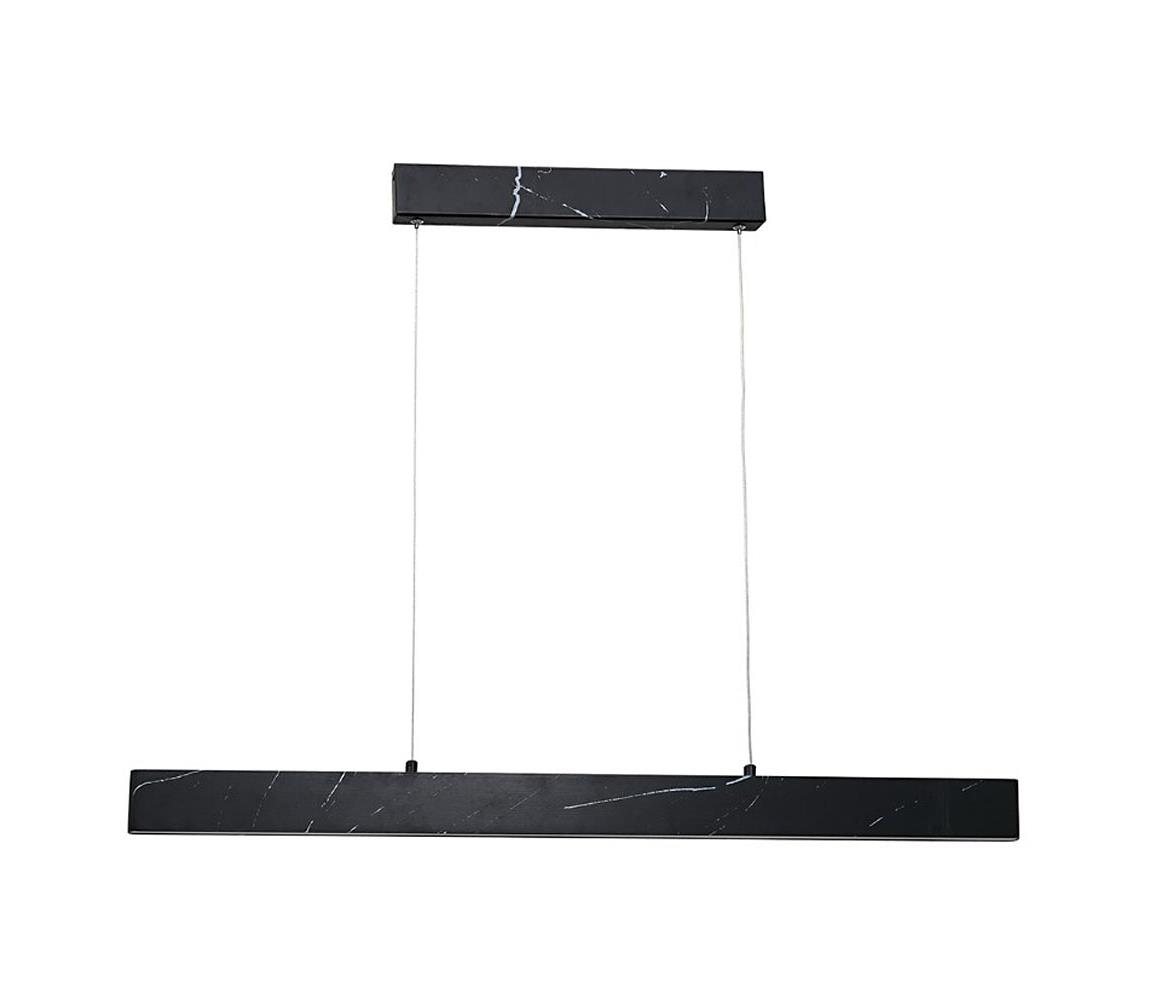  LED Lustr na lanku PIERCE LED/18W/230V černá ML6473