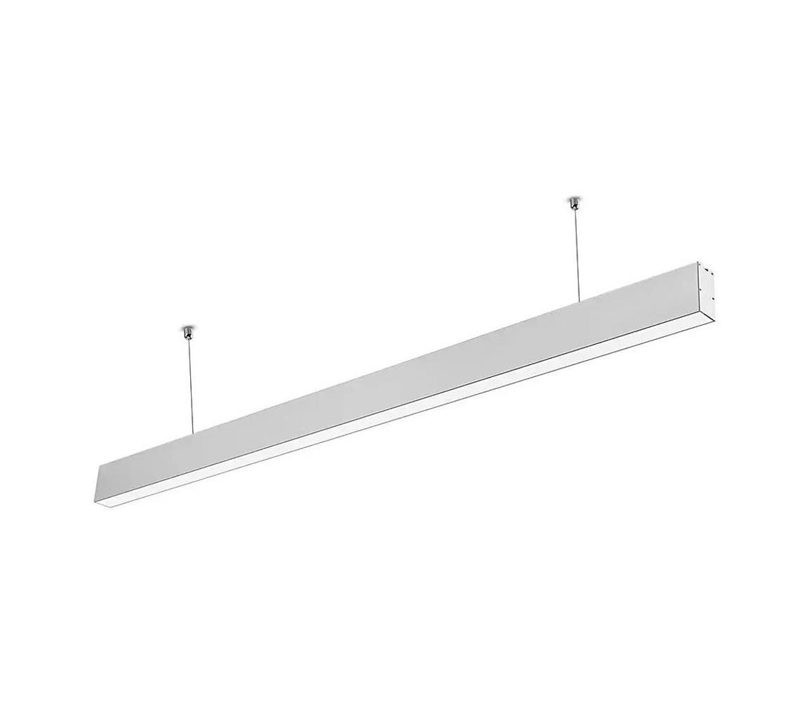  LED Lustr na lanku SAMSUNG CHIP LED/40W/230V 4000K stříbrná 21375