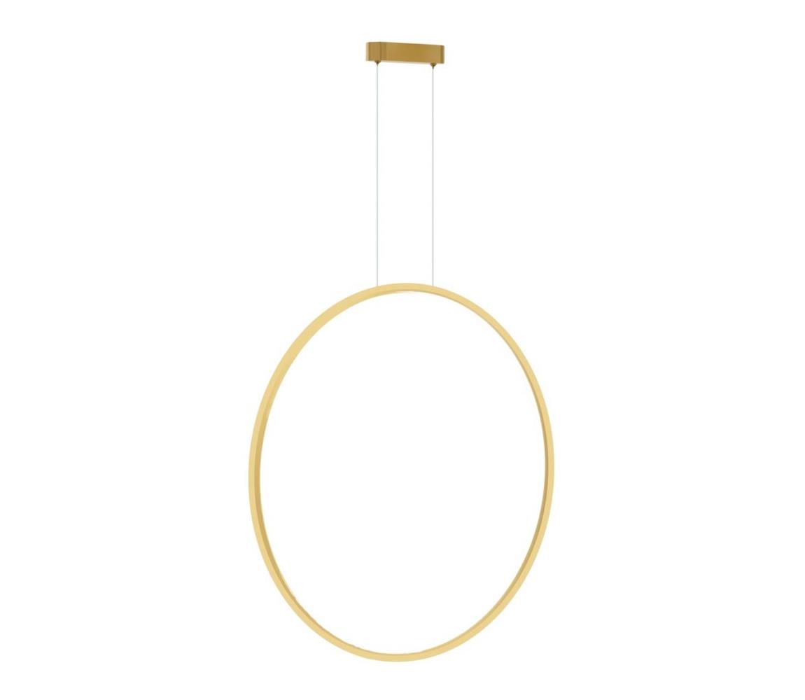  LED Lustr na lanku SATURNO LED/46W/230V pr. 80 cm IP44 zlatá ML8857
