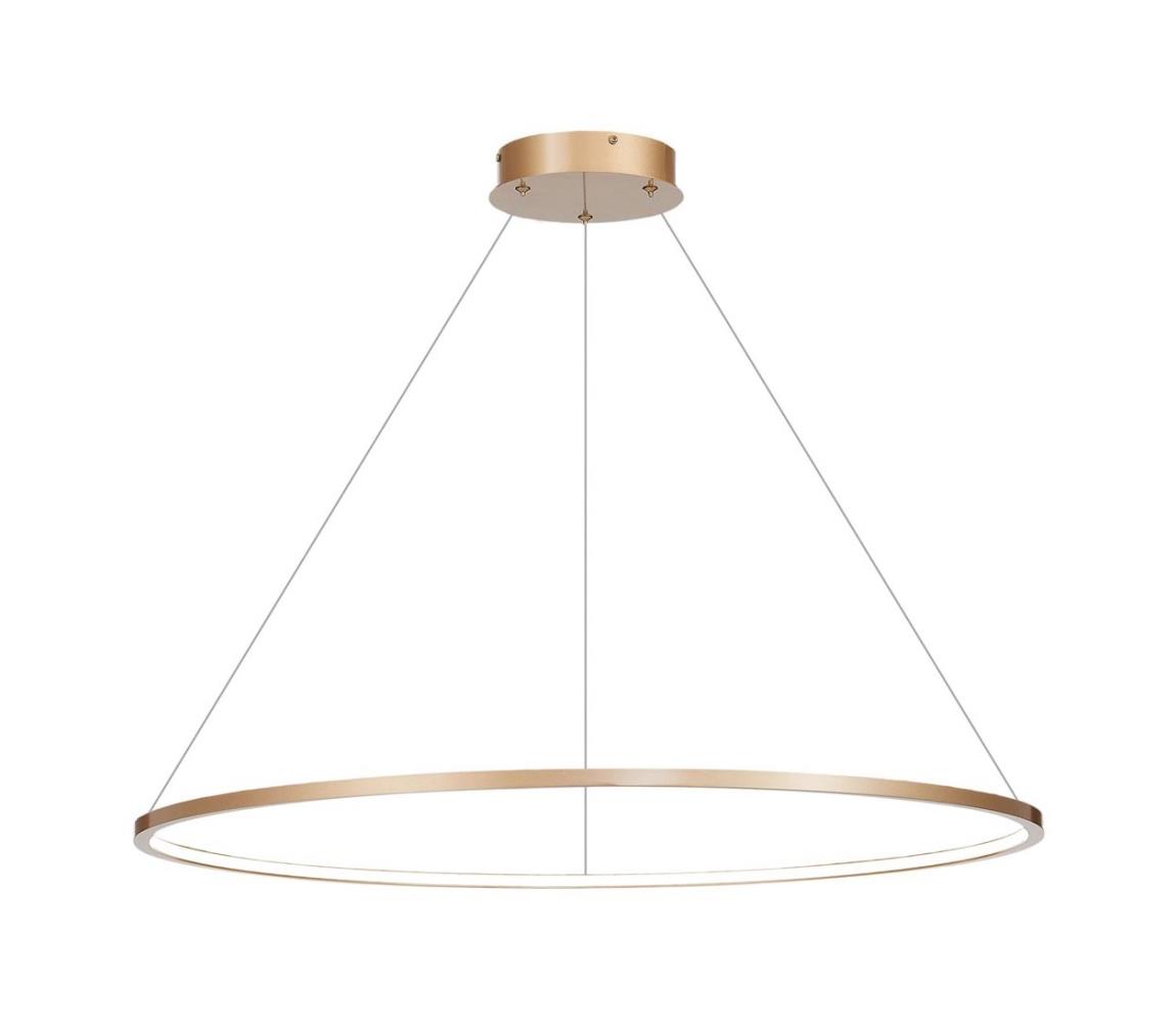  LED Lustr na lanku SATURNO LED/57W/230V pr. 100 cm IP44 zlatá ML8863