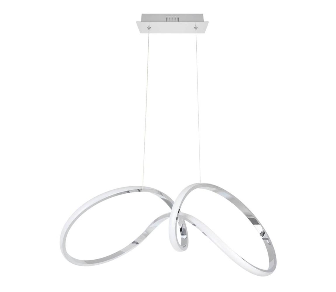  LED Lustr na lanku TESORO LED/48W/230V lesklý chrom ML7952