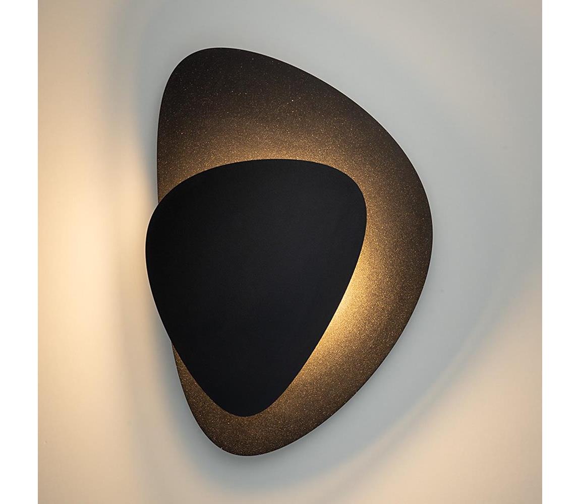  LED Nástěnné svítidlo PEDRA LED/7W/230V černá 40866