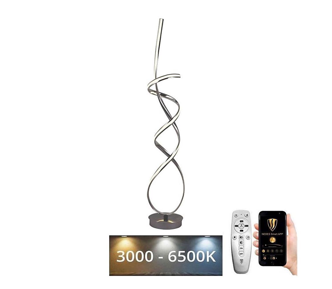  LED Stmívatelná stojací lampa LED/80W/230V 3000-6500K + dálkové ovládání JF2302/CH