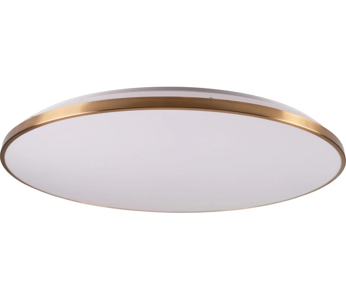  LED Stmívatelné stropní svítidlo KERN LED/100W/230V pr. 100 cm zlatá + DO 331946