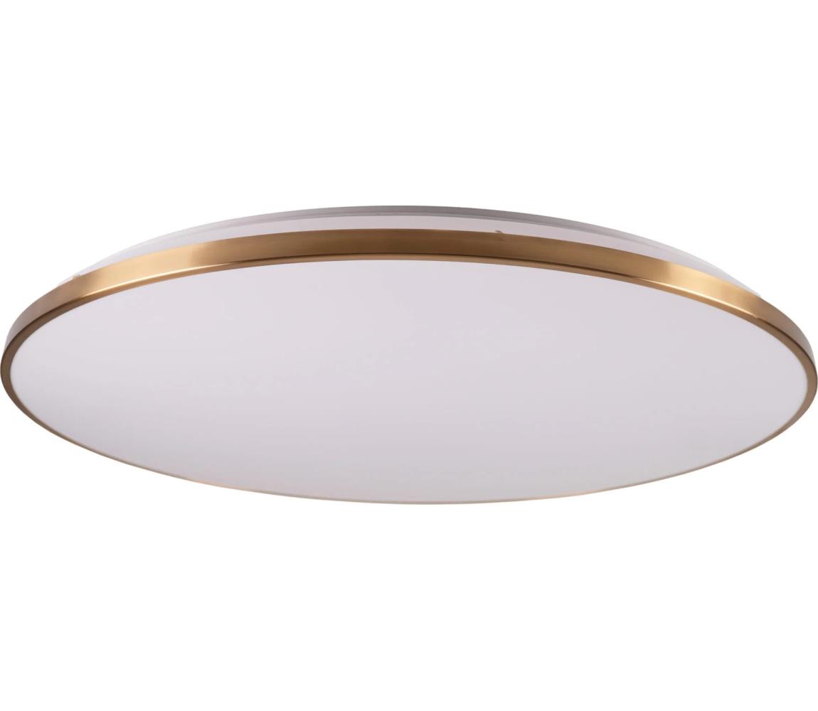  LED Stmívatelné stropní svítidlo KERN LED/80W/230V pr. 80 cm zlatá + DO 331922