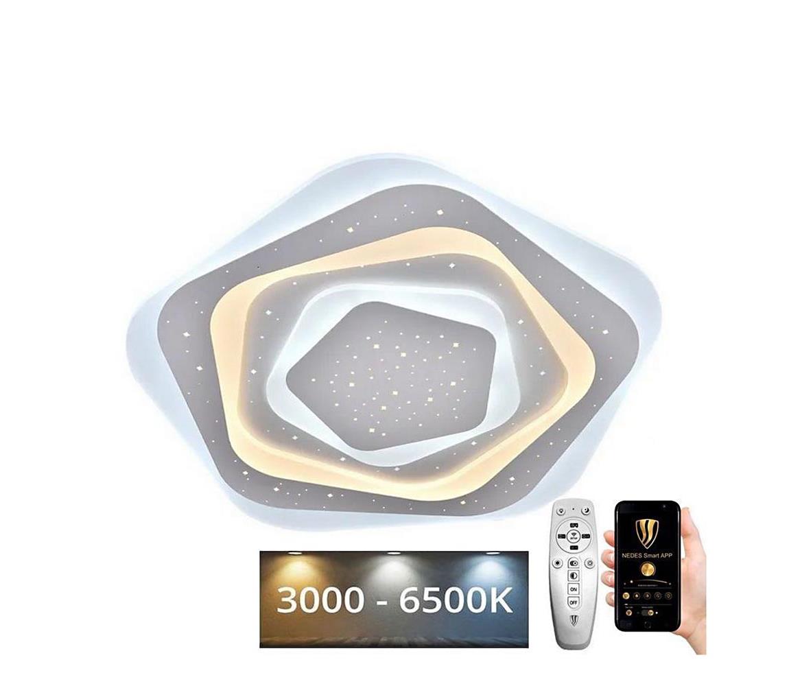  LED Stmívatelné stropní svítidlo LED/105W/230V 3000-6500K + dálkové ovládání J1306/W