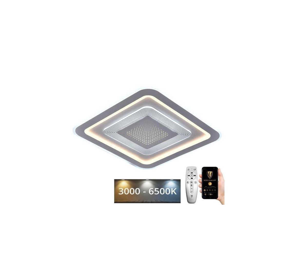  LED Stmívatelné stropní svítidlo LED/105W/230V 3000-6500K + dálkové ovládání J1322/W