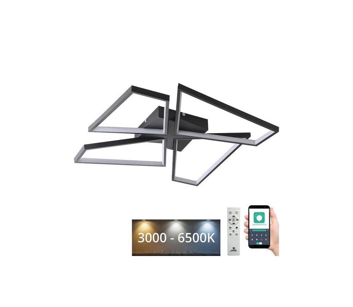 LED Stmívatelné stropní svítidlo LED/115W/230V 3000-6500K černá + DO TA1312/B