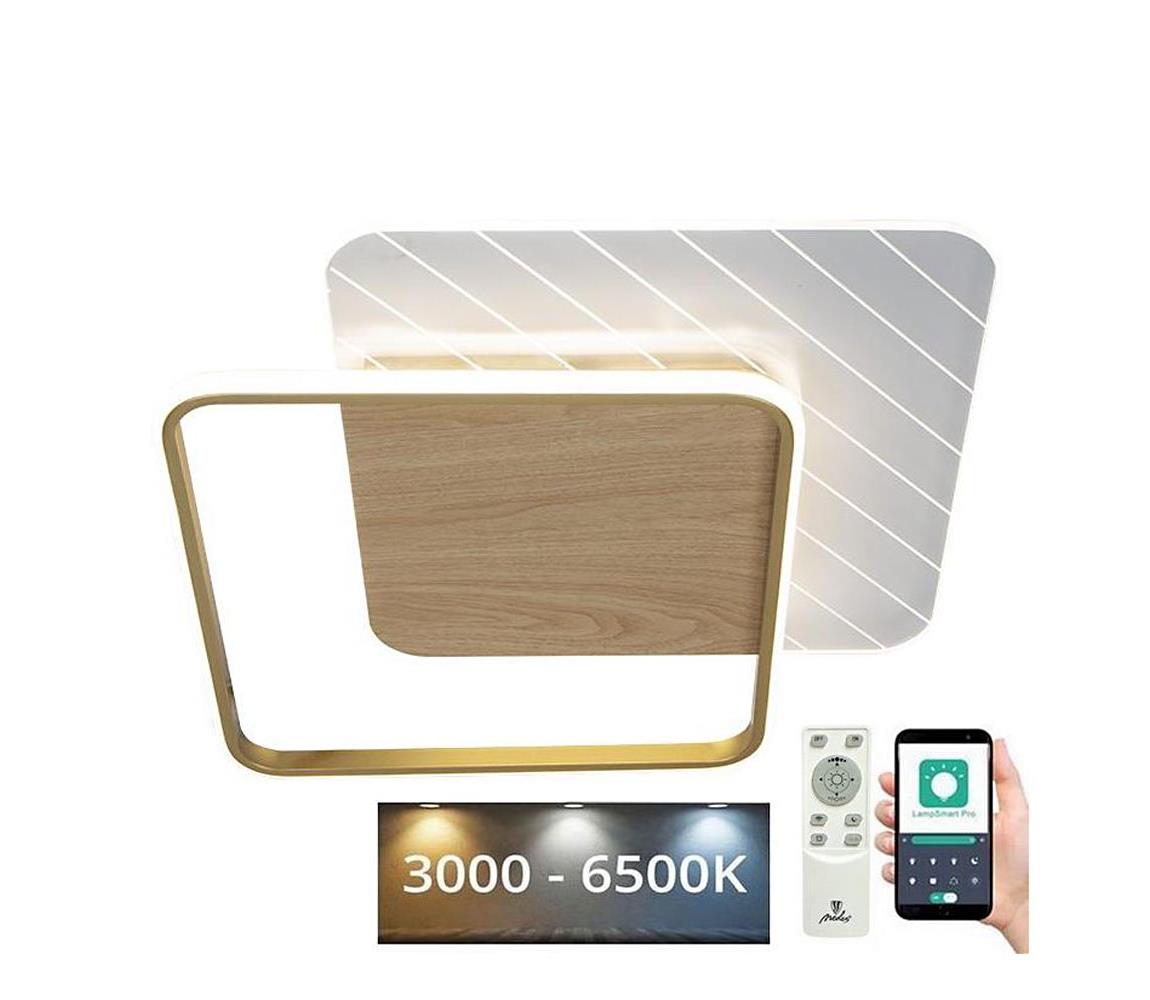  LED Stmívatelné stropní svítidlo LED/60W/230V 3000-6500K + dálkové ovládání TB1304/GW