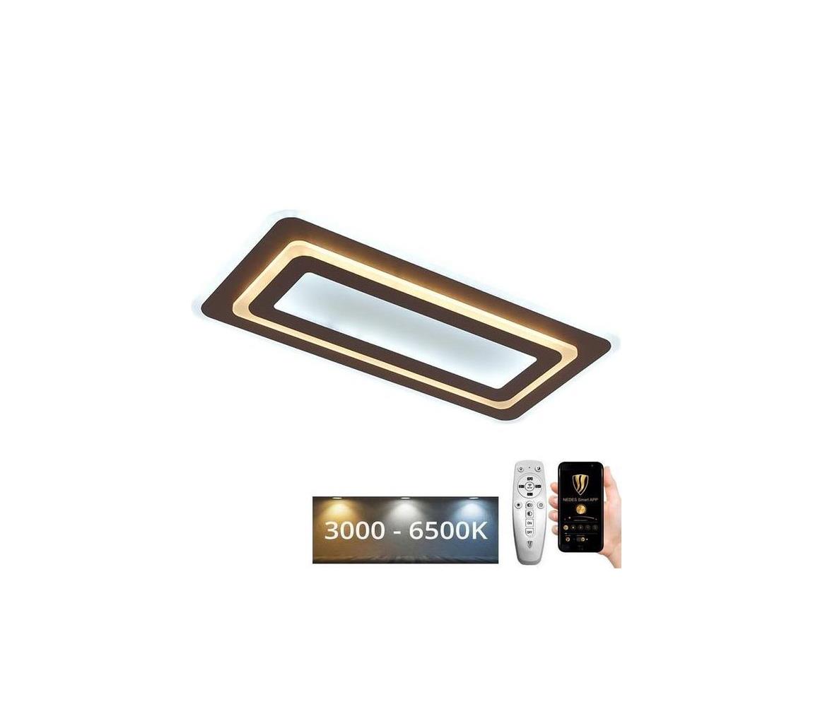  LED Stmívatelné stropní svítidlo LED/85W/230V 3000-6500K + dálkové ovládání J1345/BR