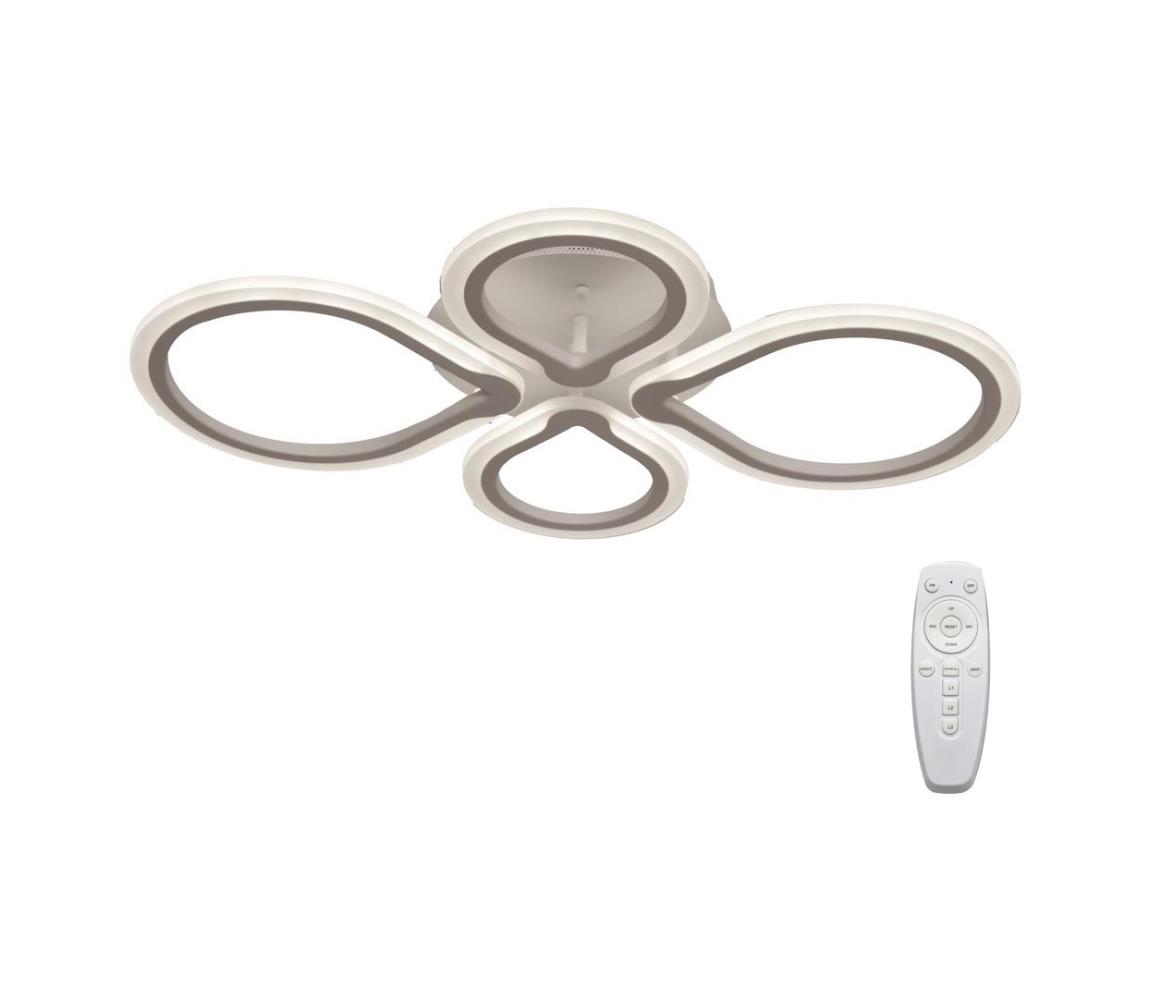  LED Stmívatelné stropní svítidlo s dálkovým ovladačem TRIESTE LED/52W/230V P-A 6625/2+2