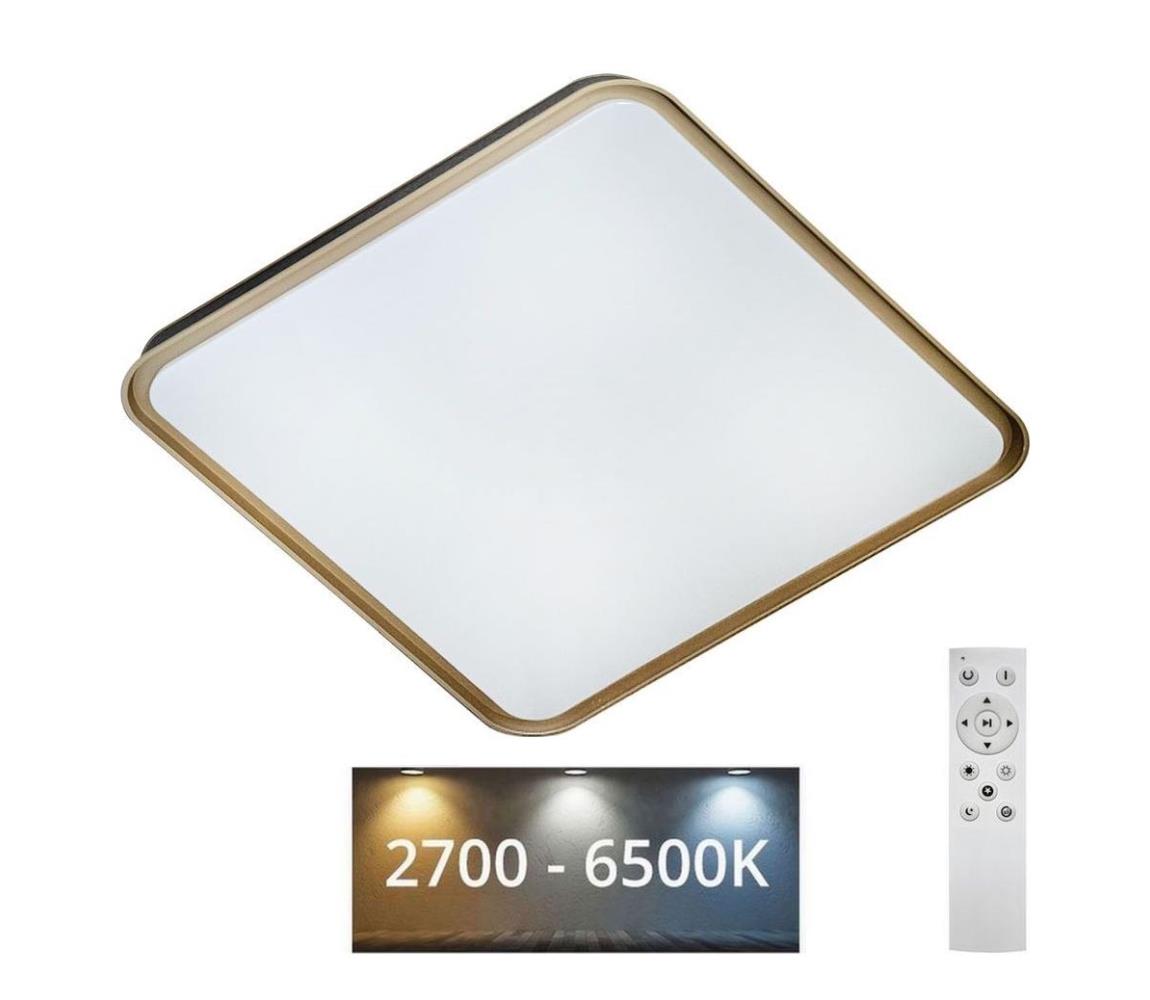  LED Stmívatelné stropní svítidlo UNA LED/60W/230V 2700-6500K + dálkové ovládání 008 0001114